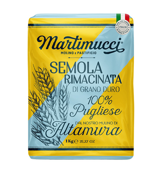 Hartweizengriess fein gemahlen